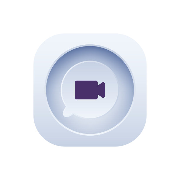 在线消息视频通话图标设计图片下载