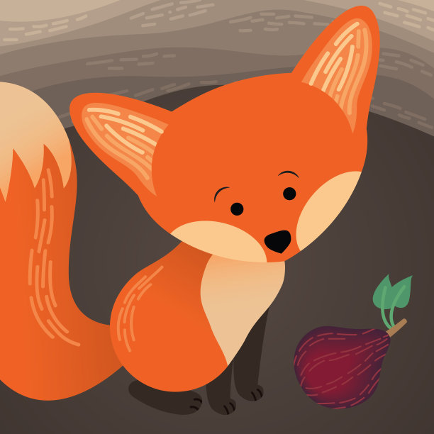 可爱的无花果狐狸图片下载