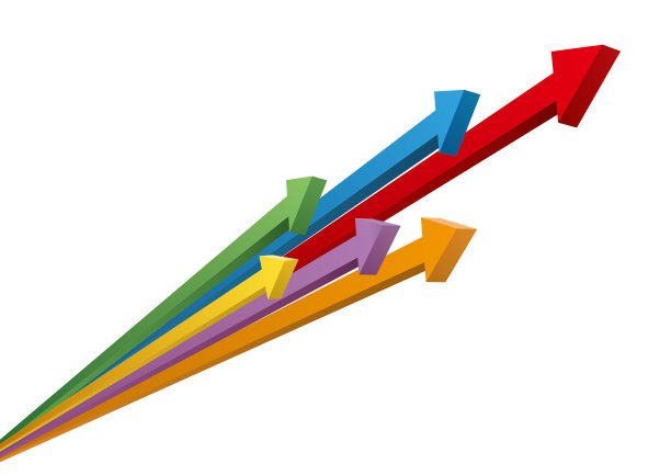 团队合作箭头信息图图片下载