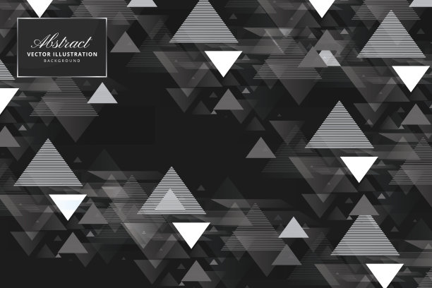 抽象现代几何深色背景图片下载