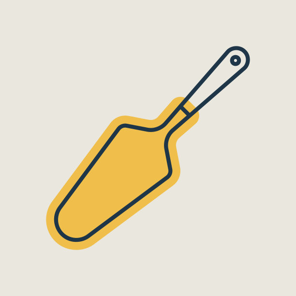 蛋糕和派服务器器具矢量图标图片下载