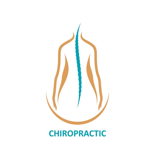 捏脊按摩，医疗中心图标或标志图片下载