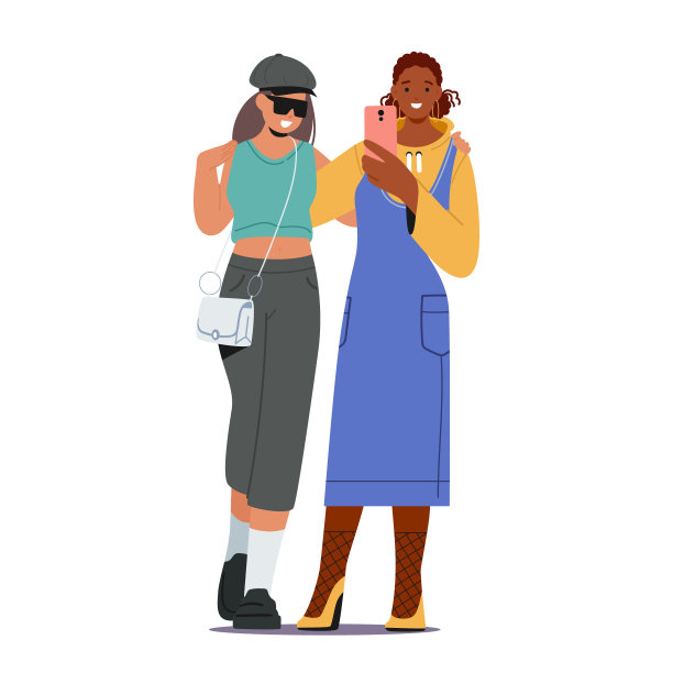 女性夫妇自拍，散发着喜悦。角色真诚的微笑和分享的时刻概括了他们的联系图片下载