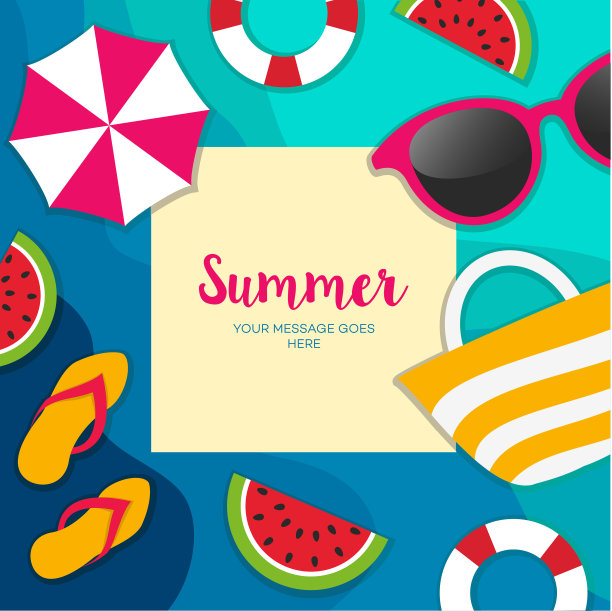 夏天的背景图片下载