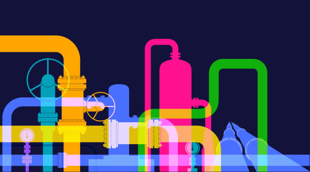 石油或天然气管道图片下载