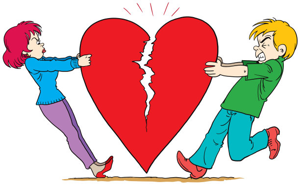 女人和男人分手图片下载