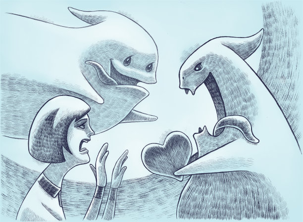 女人用心拒绝鬼魂图片下载