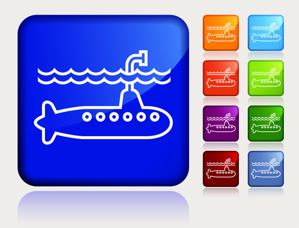 海上标志潜艇图片下载