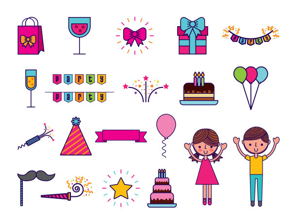 设置生日庆祝图标图片下载