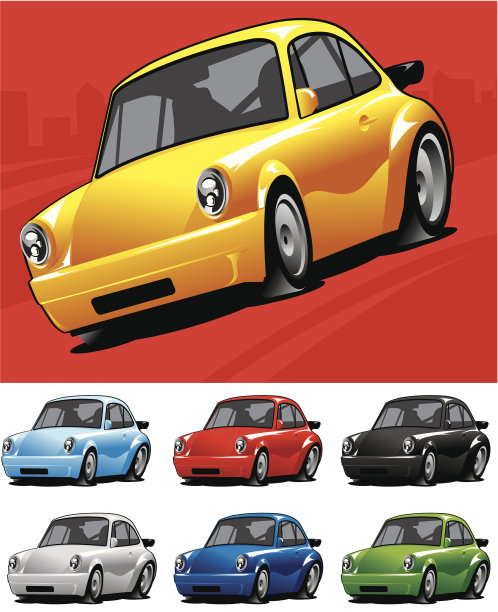 可爱的Sportcar图片下载