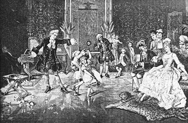 皇室孩子的舞蹈课，客厅图片下载