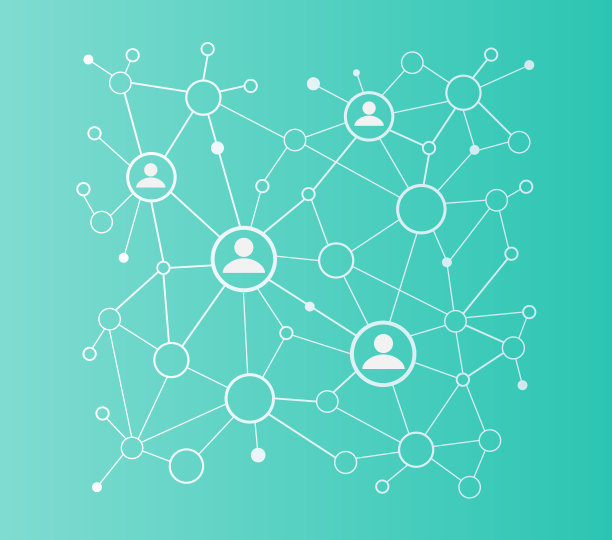 互联网和网络连接的概念图片下载