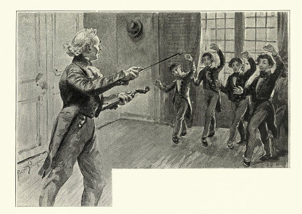 舞蹈老师教男孩跳舞图片下载