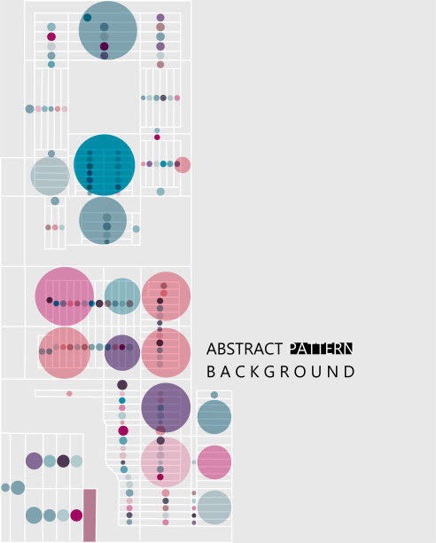 色彩点时尚几何图案背景图片下载