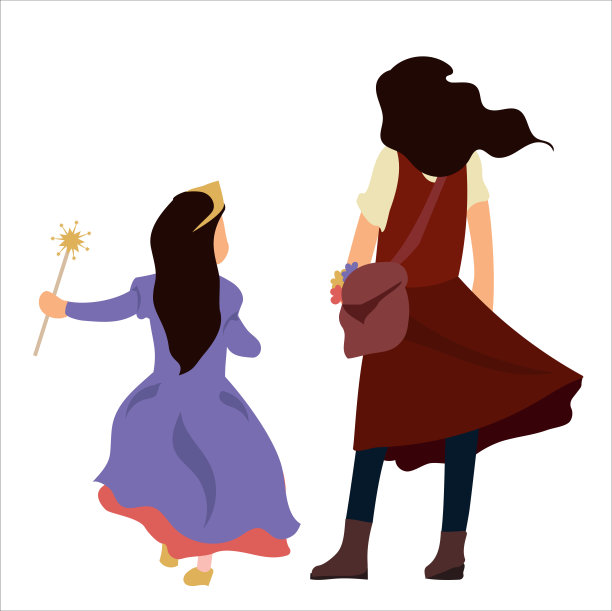 女英雄姐妹紫色图片下载