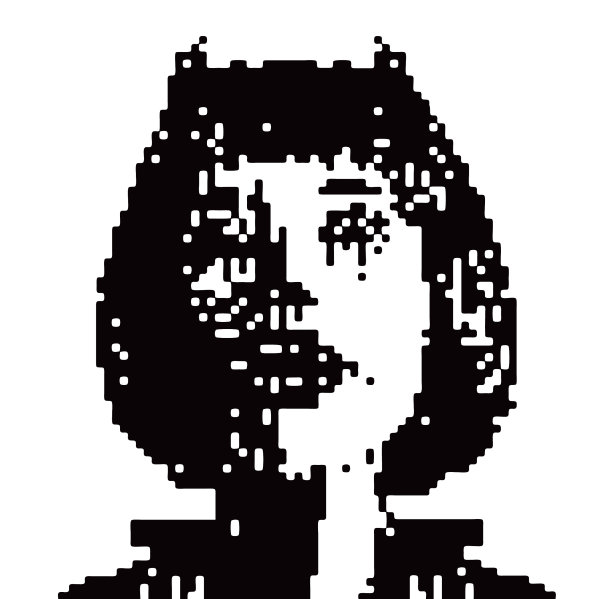 女魔头像素艺术图片下载