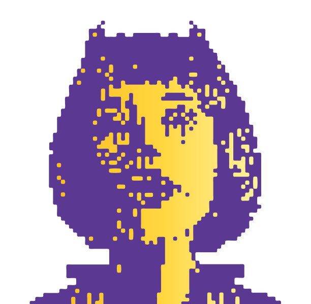 女魔头像素艺术图片下载