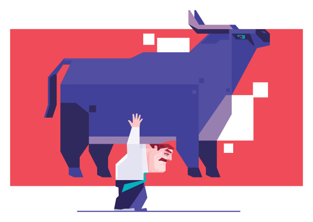 商人带着牛图片下载