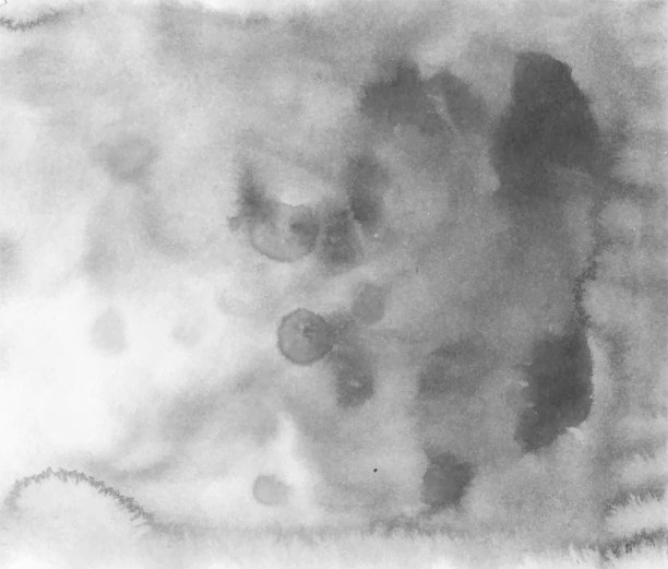 黑白水彩图片下载