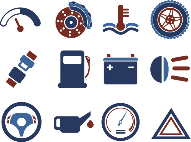 矢量车界面图标设置图片下载