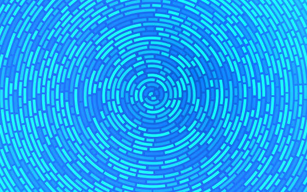 抽象圈蓝色背景图案图片下载