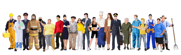 赛斯21 PCS组不同的人图片下载