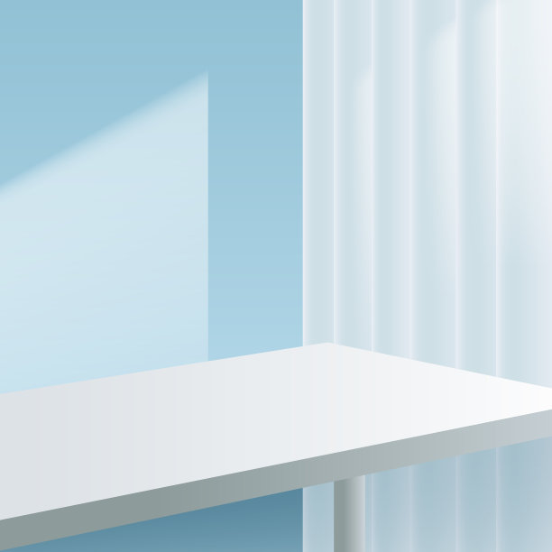 3d背景与书桌在家里图片下载