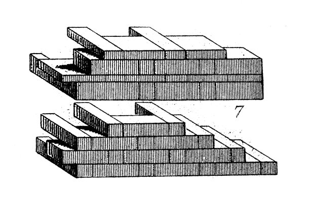古董插画:建筑与建筑:砌砖技术图片下载
