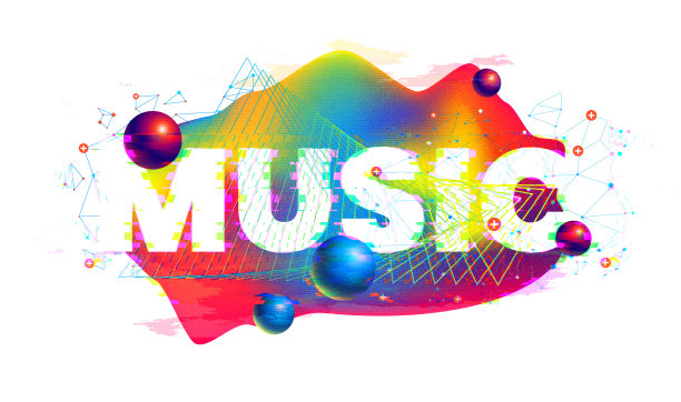 音乐故障设计图片下载