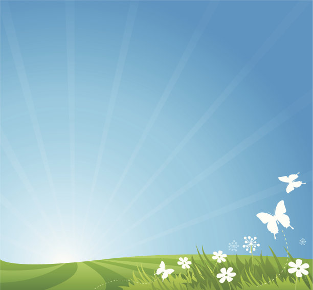 早晨的风景背景图片下载