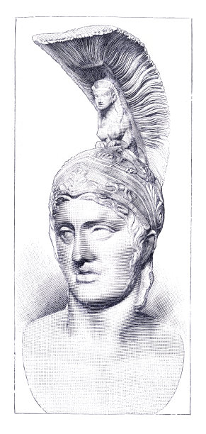 战神马尔斯，罗马战神肖像图片下载