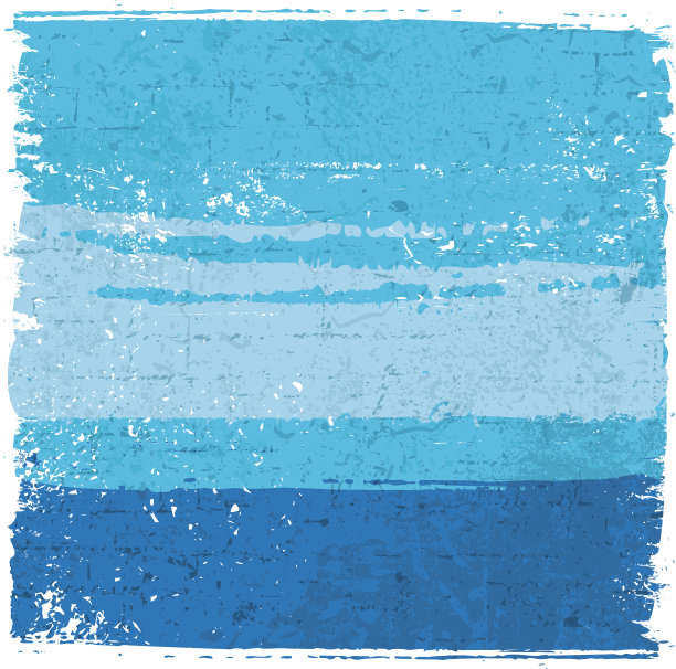 用蓝色调绘制的横条纹图片下载