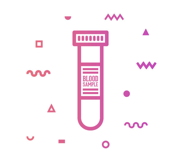 血液样本线条风格图标设计图片下载