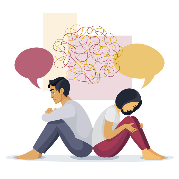 几个问题。夫妻治疗。关系和婚姻问题。图片下载