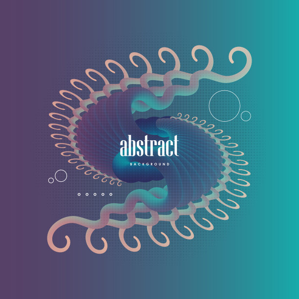 封面设计模板。抽象的几何设计。图片下载