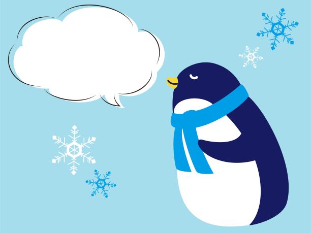 裹在凉爽毛巾里的企鹅和气球(很酷的图片)图片下载