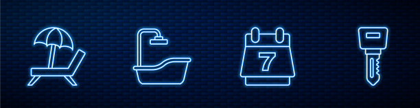 订行酒店日晒床日历图片下载