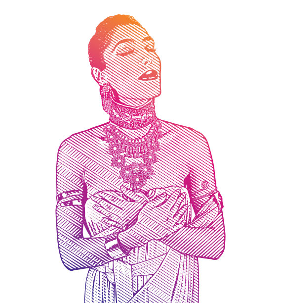 美丽的西班牙女人闭着眼睛的肖像图片下载