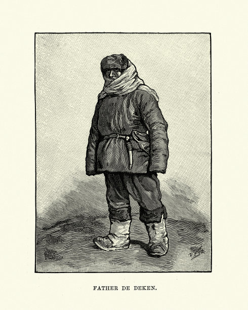 恒德肯，比利时探险家在西藏图片下载