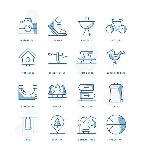 公园的图标图片下载