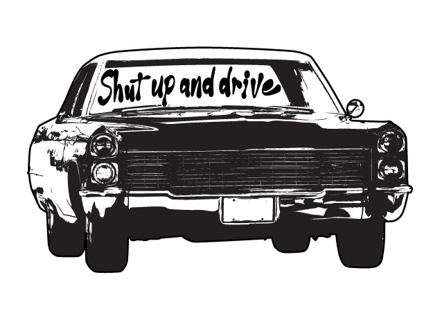 闭嘴开车图片下载