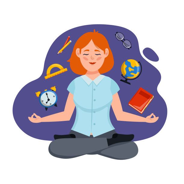 冥想的老师图片下载