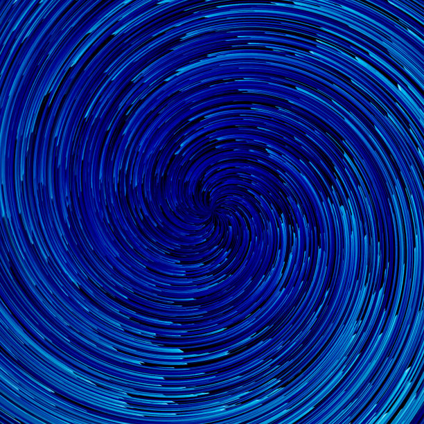 蓝色漩涡超现实背景图片下载