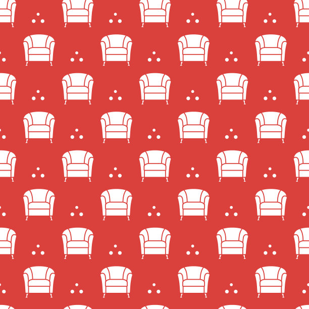 无缝的扶手椅模式图片下载