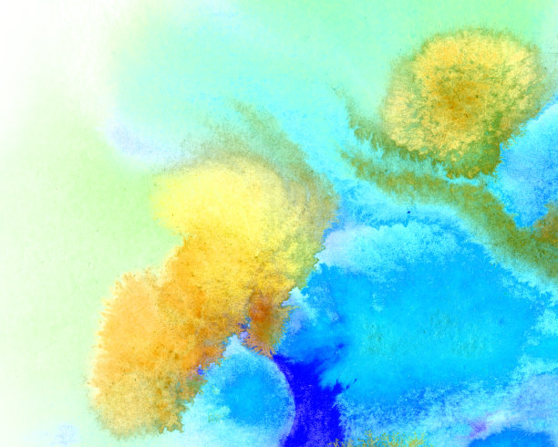 水彩抽象画背景图片下载