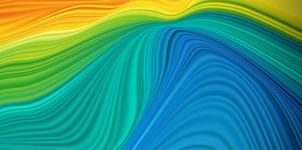 摘要挥动明亮的多颜色背景图片下载