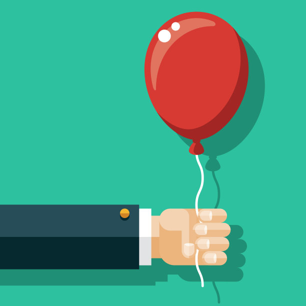 手里拿着气球图片下载