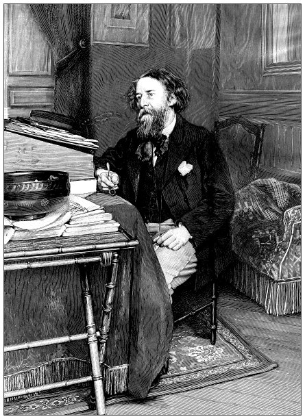 古董图片:Alphonse Daudet图片下载