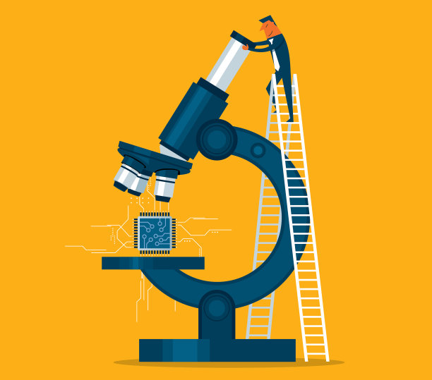 微芯片,显微镜图片下载