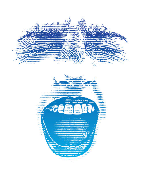 一个女人尖叫的高关键插图图片下载